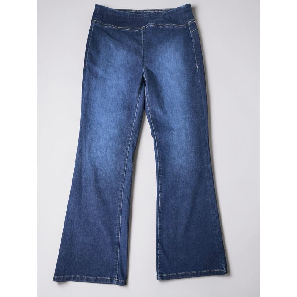 Free People We The Free Pull On Jeans Womens XS Blue Denim Stretch Straight